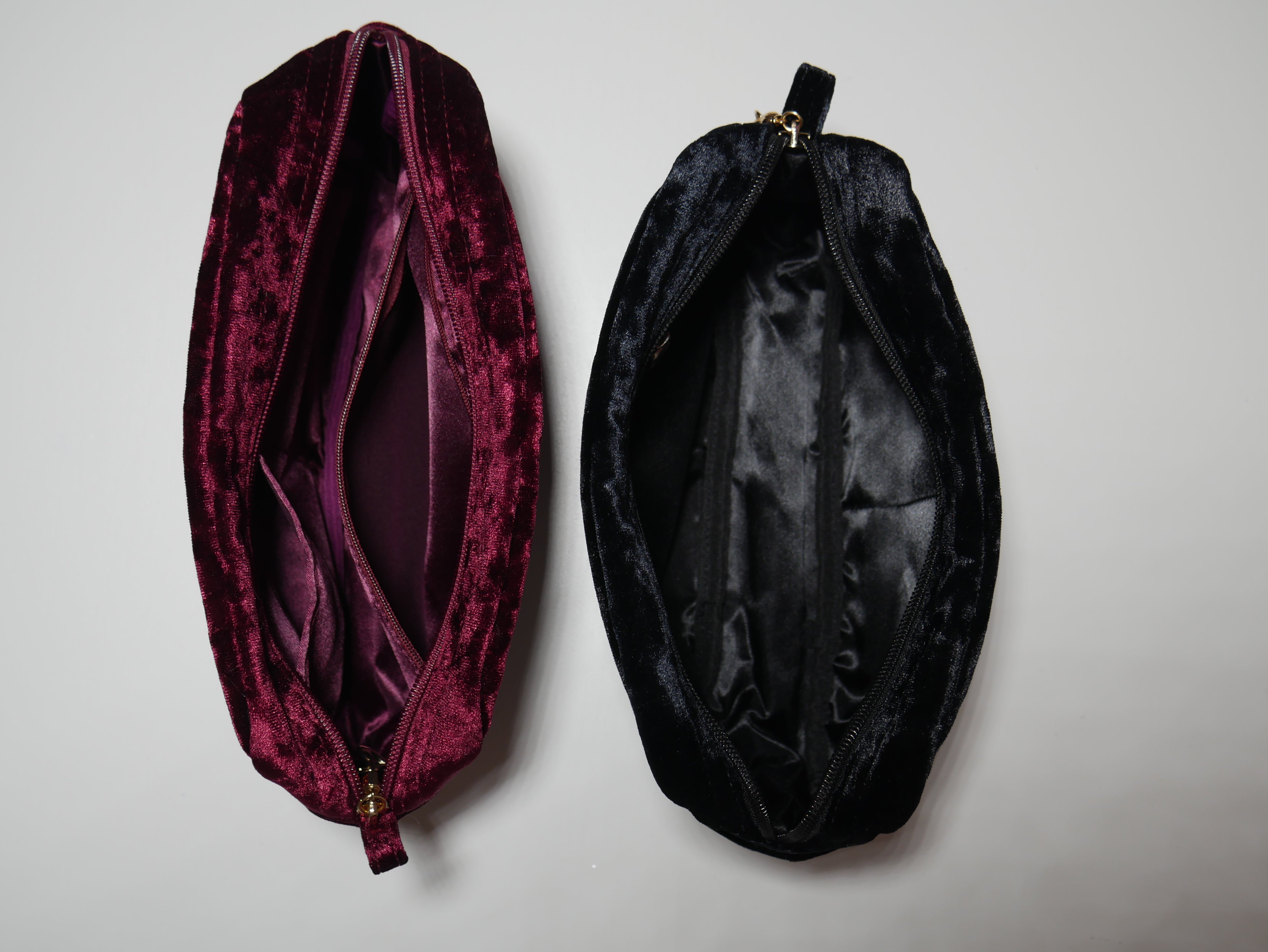 VELVET BEAUTY BAGS